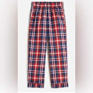 NEW- J.Crew Crewcuts Kids' woven sleep pant in dark evening plaid. XL (12/14)